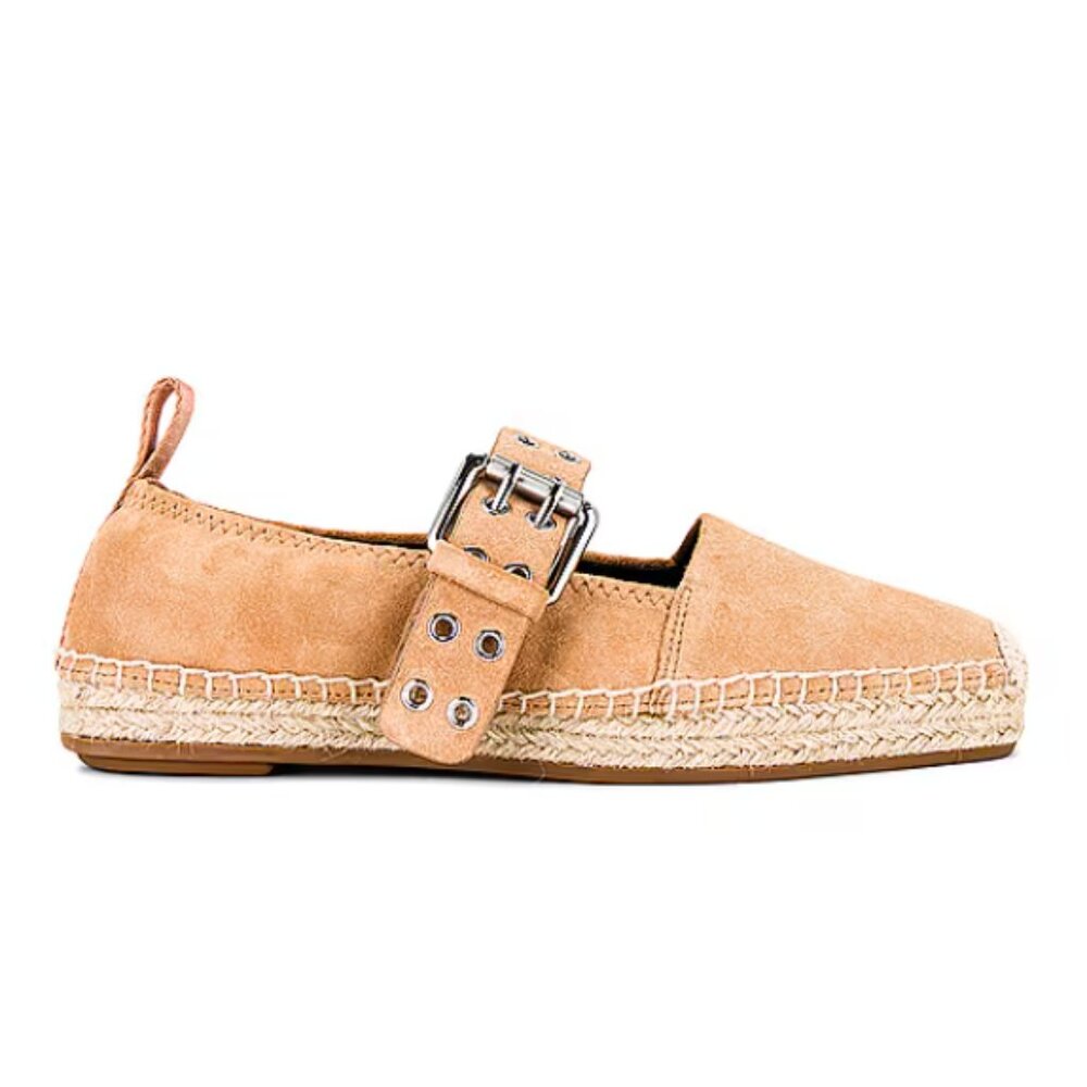 rag & bone Anteros espadrille tan flat neural shoe size 39 - Picture 3 of 9